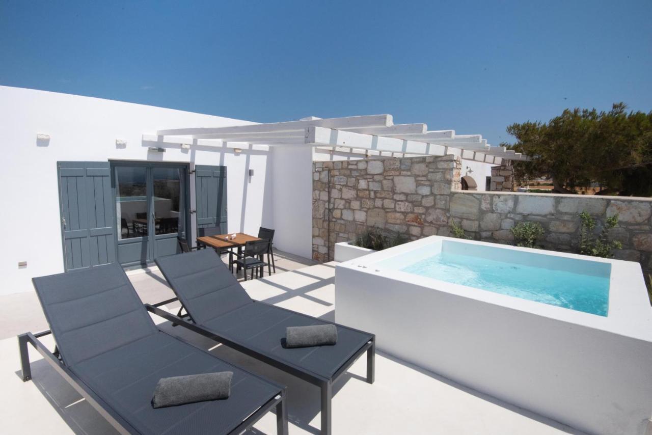 White New 1Bd House With Private Jacuzzi In Isterni Villa Isterni  Exterior foto